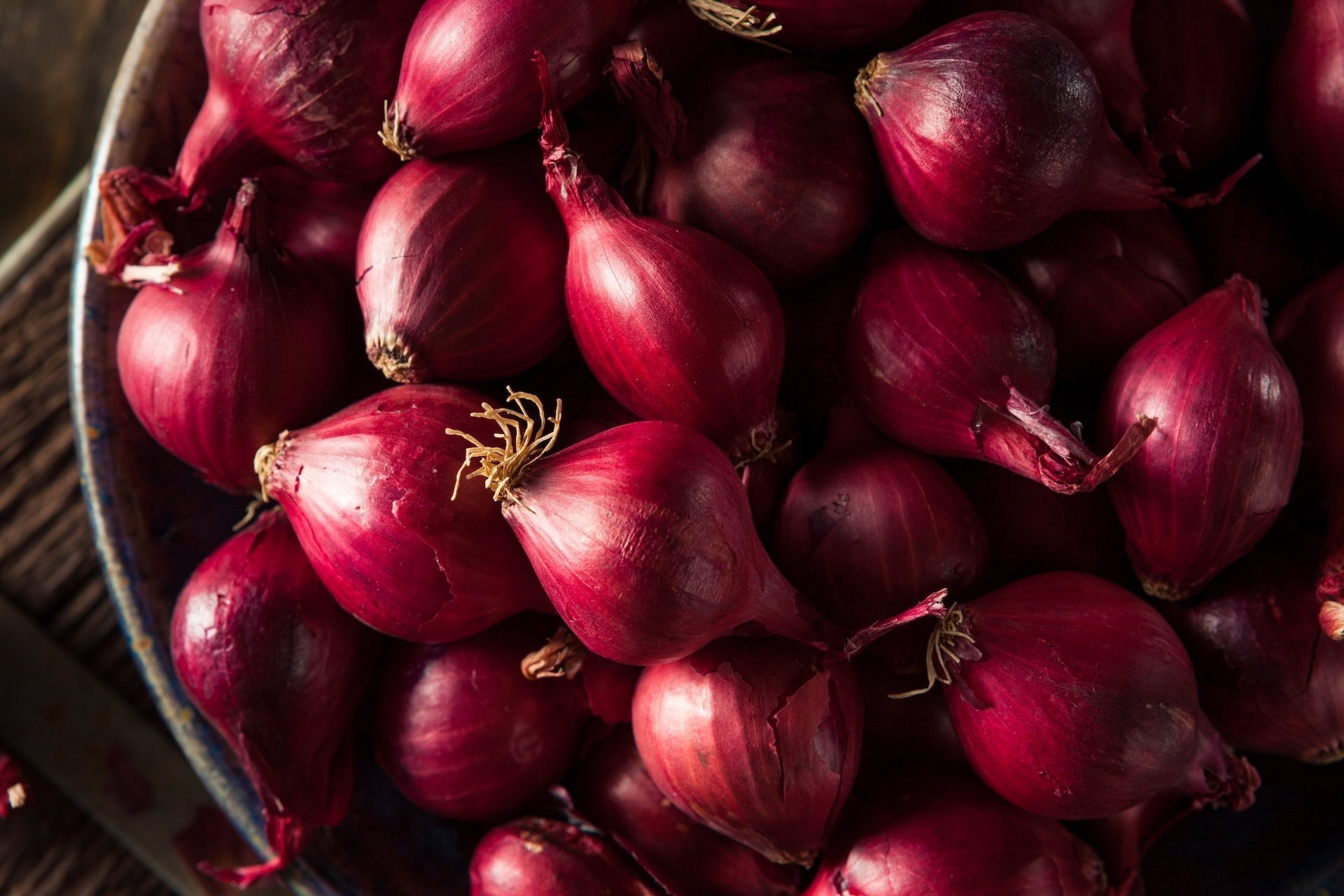 Intense Flavor Red Pearl Onions